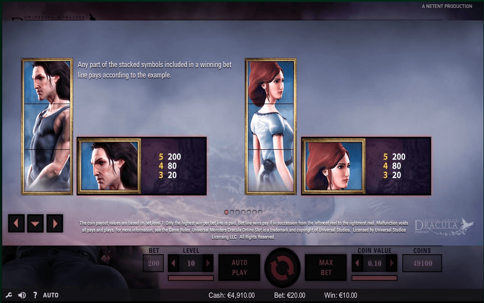 Dracula Game Screenshot
